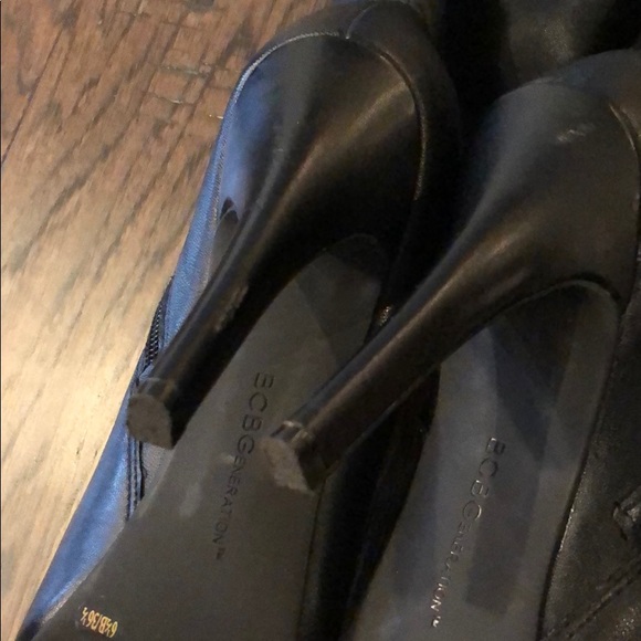 Leather Studded Boots - Picture 5 of 5